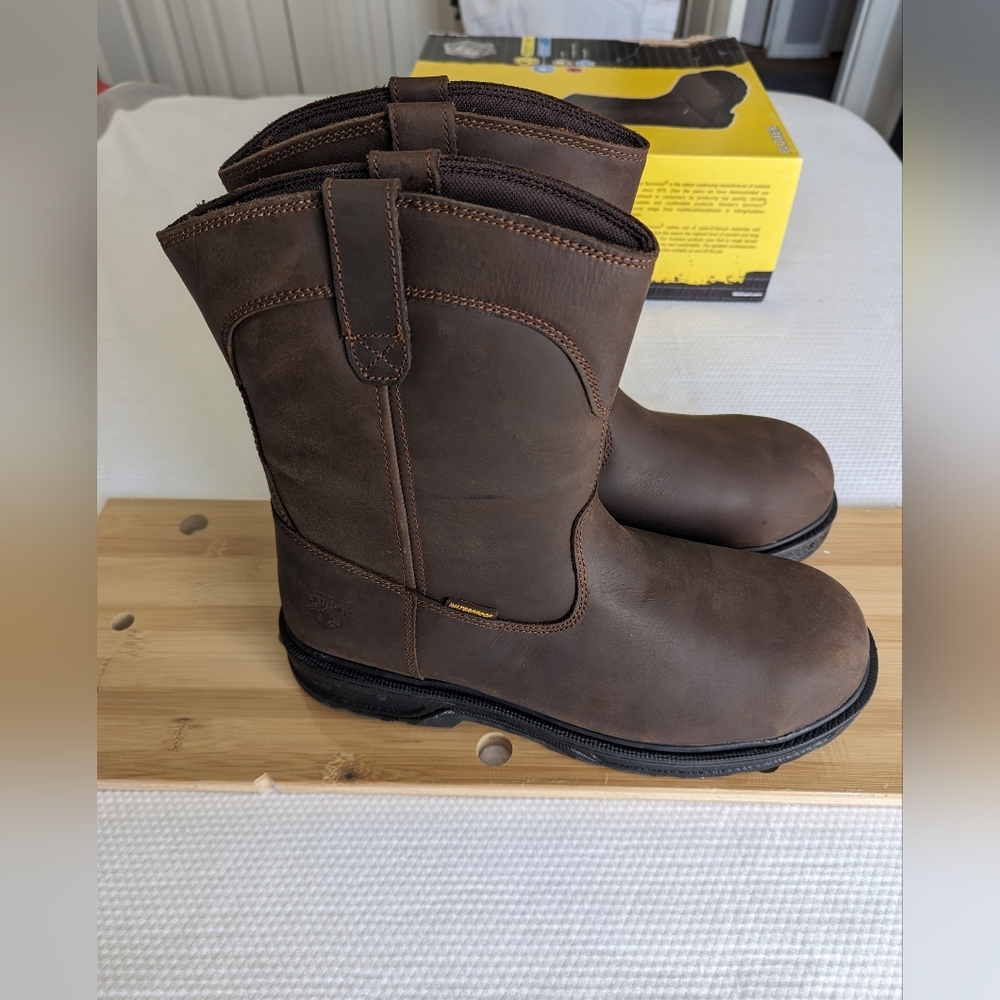 Herman Survivors Men's plower Steel Toe Wellington Boots Size 13.
